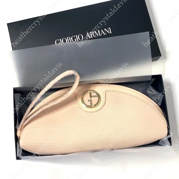 Giorgio Armani Pouch Wristlet - Picture 2 of 5